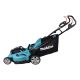 2. Makita DLM480Z Akku-Rasenmäher (Schiebemäher) Schwarz, Türkis