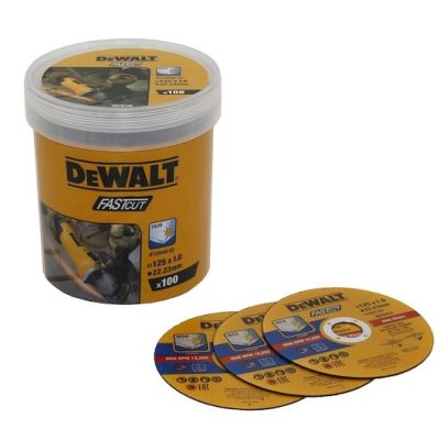 4. Metallscheibe 125 x 1,0 mm Edelstahl / 100 Stück DT2054 .DEWALT