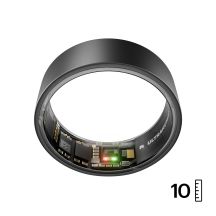 Ultrahuman Ring AIR – Ring ohne Smart-Aktivitäts-Tracking, Grau
