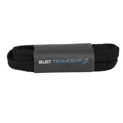 SELECT flache schwarze Schnürsenkel