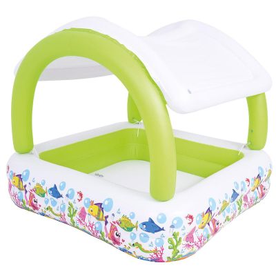 2. Kinderpool mit Dach 143x143x123cm 51016