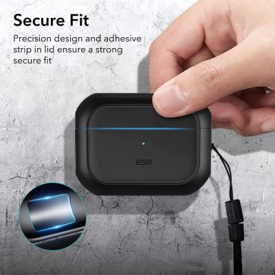 5. ESR Orbit Halolock mit MagSafe für Apple AirPods Pro 1 / 2 – schwarz