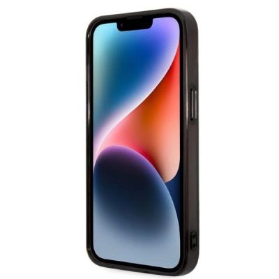 5. Karl Lagerfeld KLHCP14MTGKCK iPhone 14 Plus 6,7" Hardcase schwarz / schwarz Gradient Ikonik Karl & Choupette