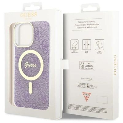 8. Guess GUHMP14XH4STU iPhone 14 Pro Max 6,7" lila/lila Hardcase 4G MagSafe