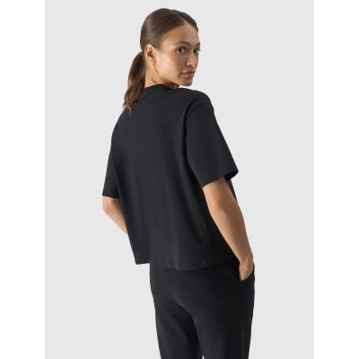 5. Oversize-T-Shirt für Damen mit Print, Größe 4F 4FRSS24TTSHF2089-20S