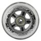 5. PU 84x24 82A TRANSPARENT (4 St.) + ABEC-7 CHROME (8 St.) SET NILS EXTREME