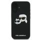3. Karl Lagerfeld Silikon Case Nauble Heads Print MagSafe für iPhone 16 Plus - Schwarz