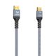 4. Wozinsky WPS-16AYL3S DisplayPort 2.1 Kabel 80 Gbit/s 16K@60Hz 8K@120Hz 4K@240Hz HDR HDCP DSC 3m - Schwarz
