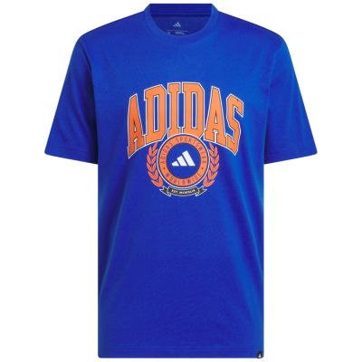 2. Herren adidas Varsity Crest T-Shirt blau JN2515