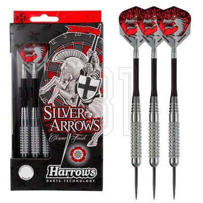 4. Harrows Silver Arrows Steeltip Darts HS-TNK-000013162
