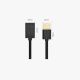 8. Ugreen Kabeladapter USB (weiblich) - USB (männlich) 2m schwarz (10316)