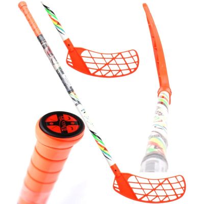 2. UNIHOC AIRTEK STICK 70CM ORANGE FÜR RECHTSHÄNDER