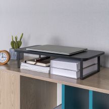 MACLEAN Monitor-/Laptopständer, max. 20 kg, (500 x 260 x 122 mm), MC-933