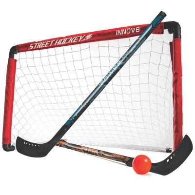 Faltbares Streetball-Tor, 2 Schläger und Ball, 91 x 61 x 61 cm, Enero