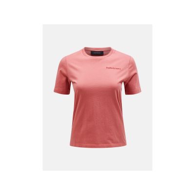 Peak Performance W Original Small Logo Tee Rosa T-Shirt