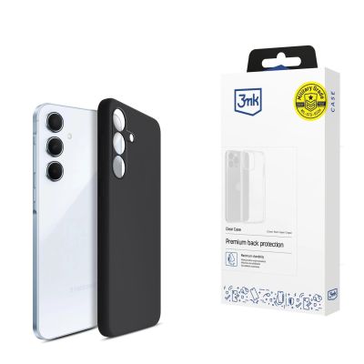 3mk Silikonhülle für Samsung Galaxy A55 5G – Schwarz