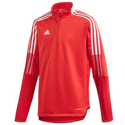 10. Adidas Tiro 21 Training Top Youth Jr Sweatshirt GM7323
