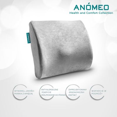 7. ERGONOMISCHES RÜCKENSTÜTZKISSEN ANOMEO