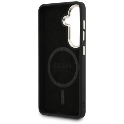 7. Guess 4G Embossed Ring MagSafe Hülle für Samsung Galaxy S26 - braun