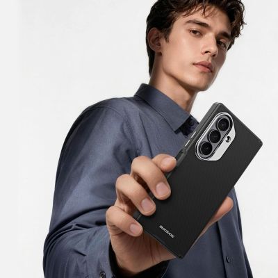 7. Dux Ducis Vyne MagSafe-kompatible Hülle für Samsung Galaxy Z Fold 8 Ultra – Schwarz