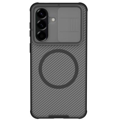 Nillkin CamShield Pro Magnetic Case für Samsung Galaxy A57 5G – Transparent Schwarz
