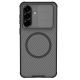 Nillkin CamShield Pro Magnetic Case für Samsung Galaxy A57 5G – Transparent Schwarz