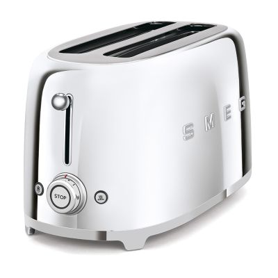 2. Smeg TSF02SSEU Toaster 4 Scheiben Chrom