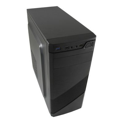 LC-POWER LC-7037B-ON Gehäuse (ATX, Micro-ATX, Mini-ITX; schwarz)
