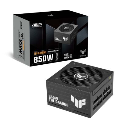 42. ASUS TUF Gaming 850W Platinum Netzteilmodul 20+4 Pin ATX Schwarz