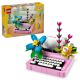 10. LEGO Creator 3-in-1 31169 – Schreibmaschine mit Blumen
