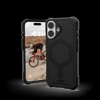 3. UAG Essential Armor Magsafe Hülle für iPhone 16 – Schwarz