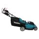 6. Makita DLM481Z Akku-Rasenmäher (Schiebemäher) in Schwarz, Blau und Metallic