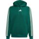 2. Herren-Sweatshirt adidas Essentials 3-Stripes Fleece Hoodie grün KZ1413