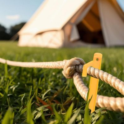 12. Zeltnägel 22 cm Set 6 Stück Kunststoff Enero Camp