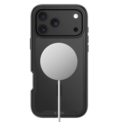 4. Tech-Protect Defense MagSafe Hülle für iPhone 17 Pro Max / 18 Pro Max – Mattschwarz