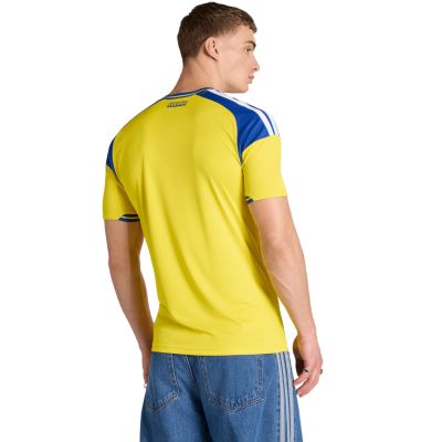 4. adidas Schweden Heimtrikot 26 für Herren, gelb und blau, JM5814