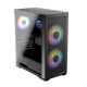 5. LC-Power LC-717B-ON Midi-Tower-Computer-Sicherheitshalterungen Weiß