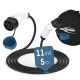 9. Ansmann 1900-0117 Ladekabel für Elektrofahrzeuge, schwarz, Typ 2, 3, 5 m