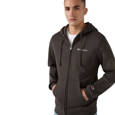 4. Herren-Sweatshirt Champion Hooded Full Zip Sweatshirt, braun, 221794 GS509
