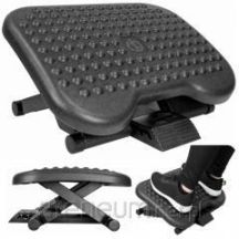 Verstellbare Büro-Fußstütze für den Schreibtisch, ergonomisch, mit 3 Stufen der Ausbuchtung