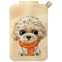 Nimmy New Big-Eye Cute Pets 2.0 Hunde-Magnetgeldbörse mit Handyhalterung – Braun