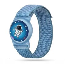 Tech-Protect Nylon-Armband für Apple AirTag 1/2 – Blau