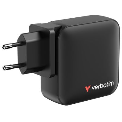 4. Verbatim Mini-GaN-Ladegerät 165W 3xUSB-C 1xUSB-A US/EU/UK