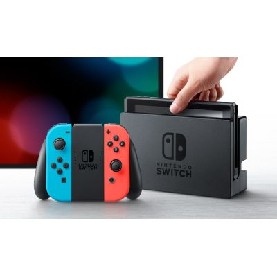 14. Nintendo Switch Tragbare Spielkonsole 15,8 cm (6,2 Zoll) 32 GB Touchscreen WLAN Blau, Grau, Rot