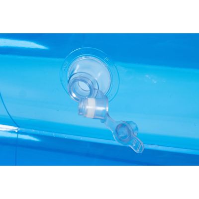 6. RECHTECKIGER AUFBLASBARER FAMILIEN-POOL 200x150x50CM 51257