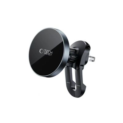 4. Tech-Protect mm15W-V5 Magnetische MagSafe-Auto-Lüftungshalterung – Schwarz