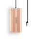 2. Orico XDR 12-in-1 USB-C Dockingstation mit USB-A, USB-C, HDMI 4K, VGA, RJ45, Gigabit PD, 100 W, SD- und microSD-Kartenleser – Roségold
