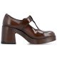 2. Braune Damen-High-Heel-Schuhe Rieker 58053-25