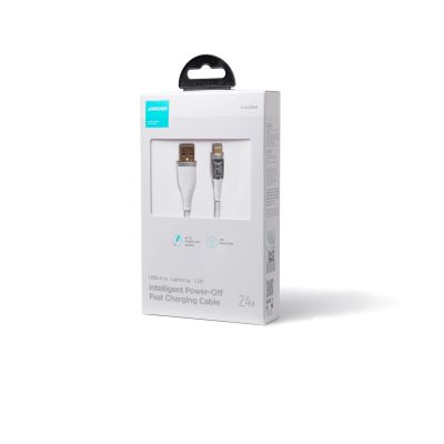3. Joyroom Star-Cloud Series A3 USB-A/ Lightning 2,4 A 1,2 m Kabel mit Smart Switch – Weiß