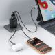 8. Tech-Protect NCA65W-GAN 3-Port 65W Wandladegerät – Schwarz